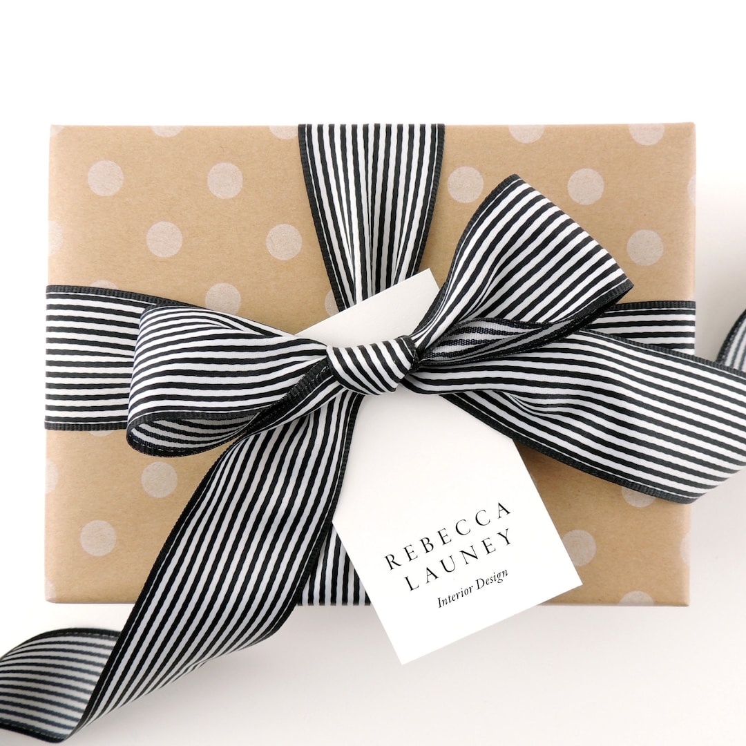 Personalized Business Gift Tags Business Card Gift Tags Personalized