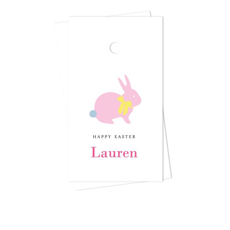 Personalized Easter Gift Tags Personalized Easter Gifts Etsy