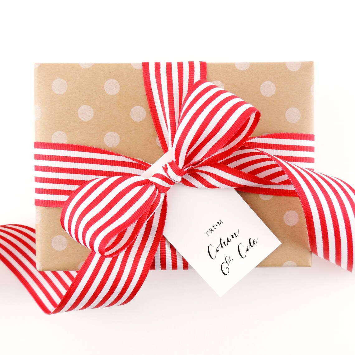 Monogrammed Gift Tags Personalized Gift Tags Custom Tags Etsy