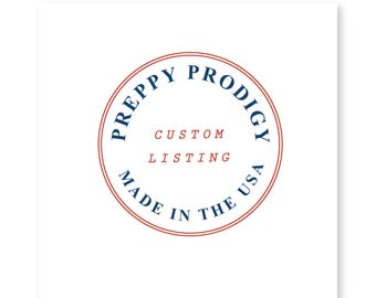 Custom Listing for Heather Richardson