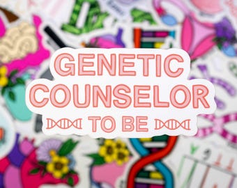 Genetic Counsellor To Be Trainee Student Sticker