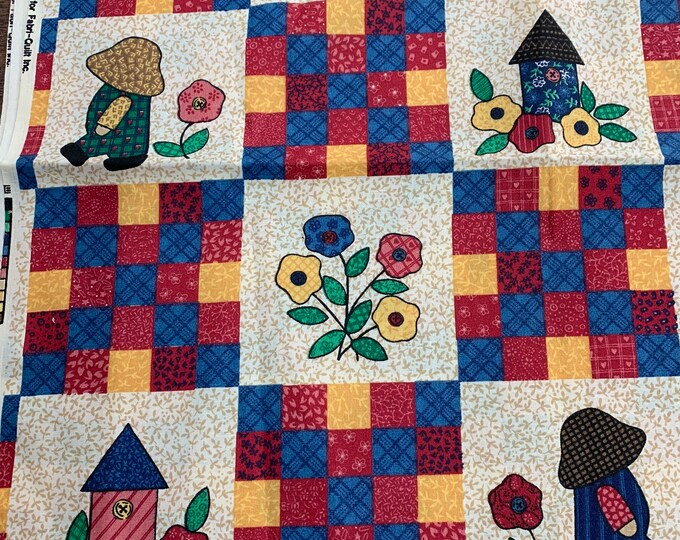 Vintage Sue and Overall Sam Fabric Etsy