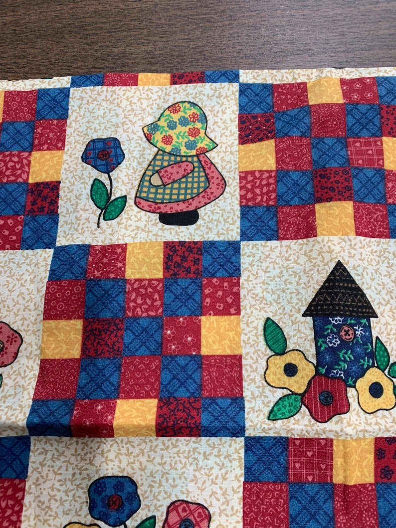 Vintage Sue and Overall Sam Fabric Etsy