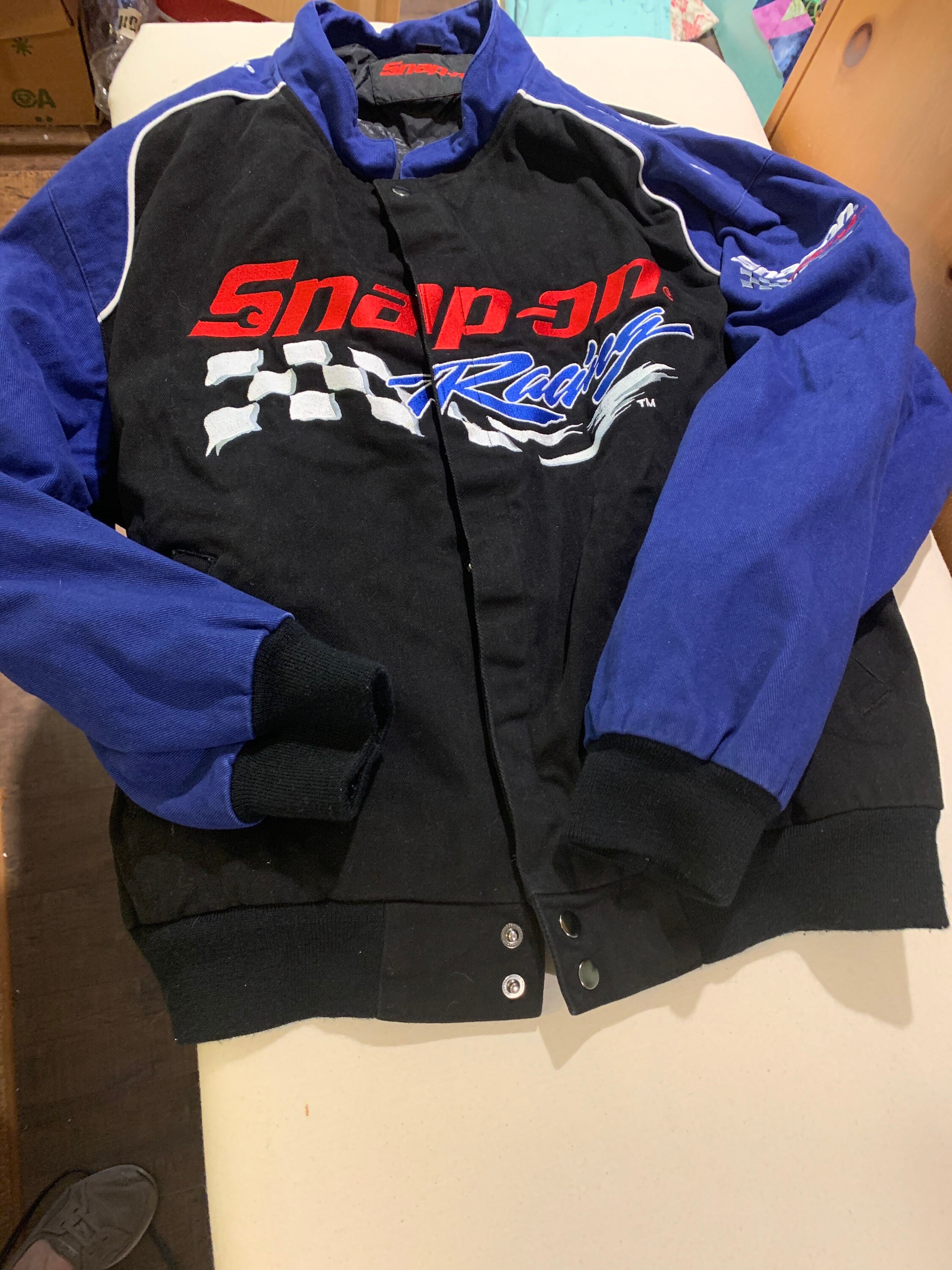 Large Snap on Racing Jacket - Etsy
