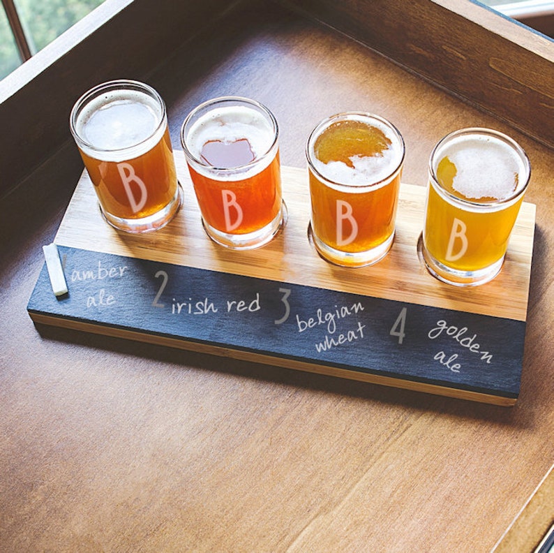 Personalized Beer Tasting Flight Beer Sampler Beer Flight Etsy