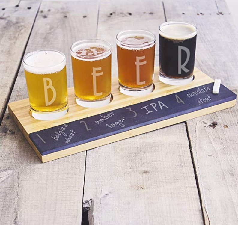 Personalized Beer Tasting Flight Beer Sampler Beer Flight Etsy