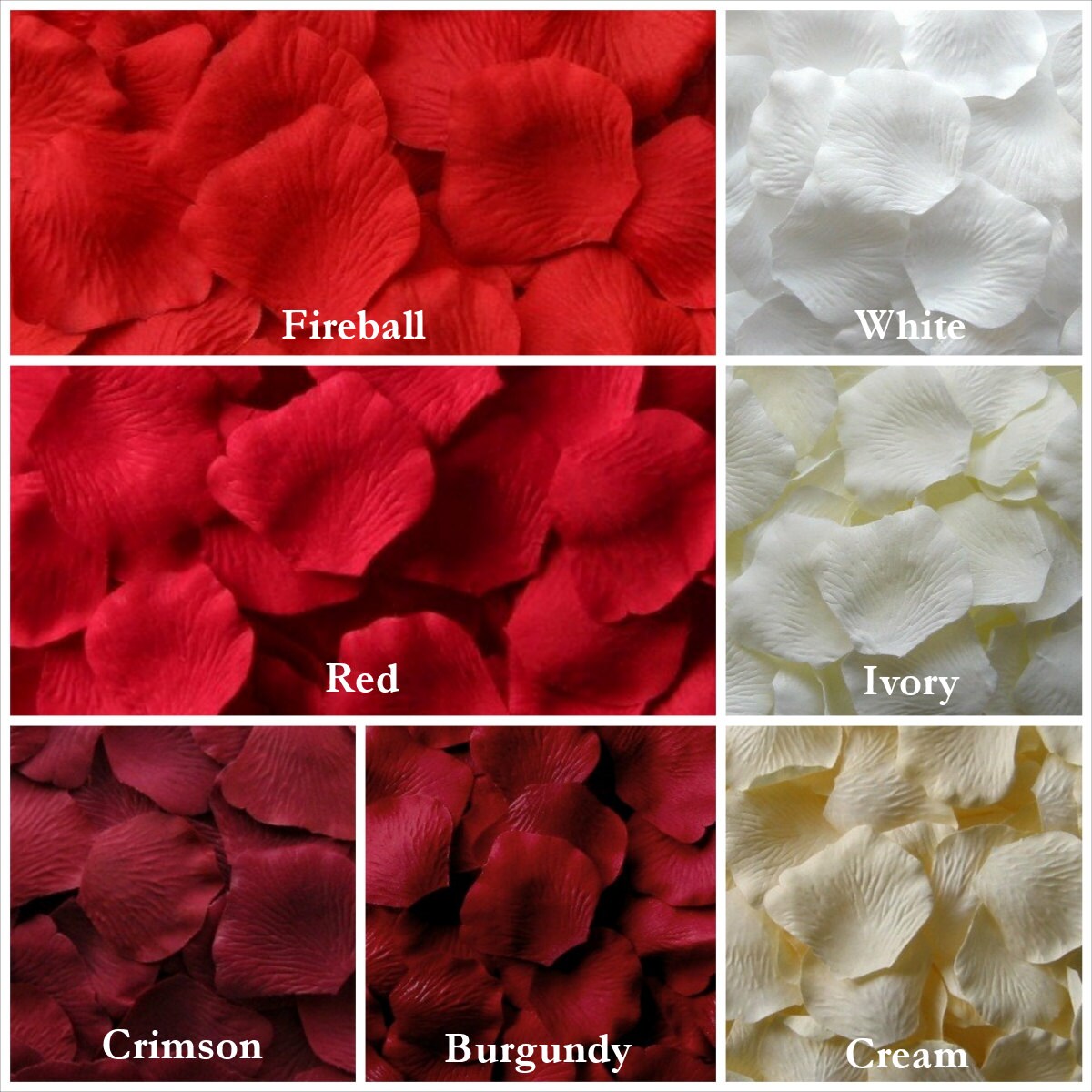 Red Rose Petals Red Silk Rose Petals Red Fake Rose Petals Etsy
