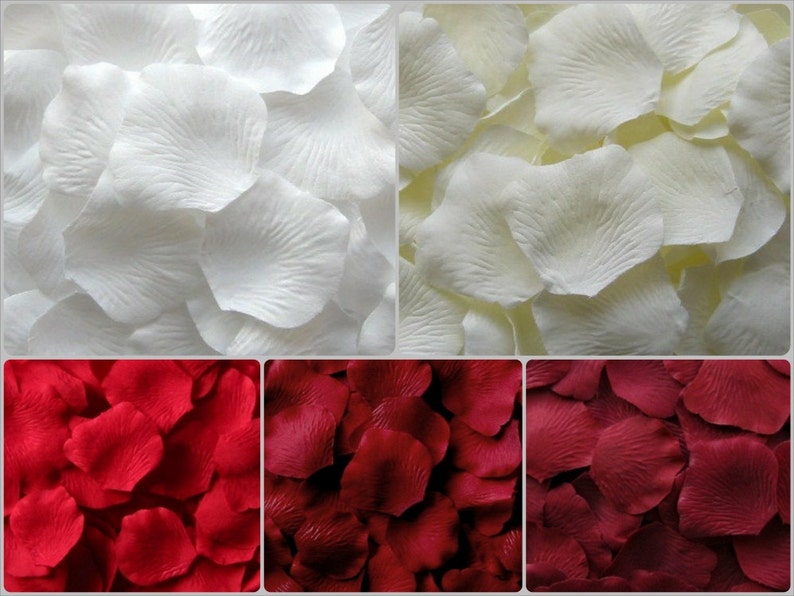 Floating Rose Petals silk rose petals fake rose petals Etsy