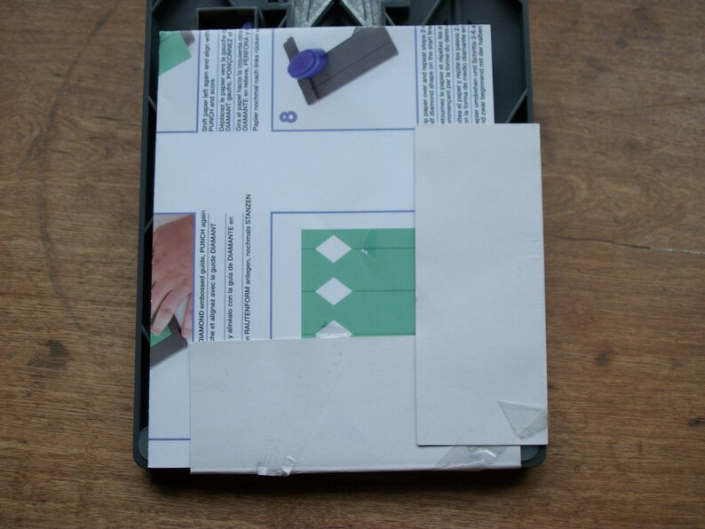 Candy Box Cutter ~ Punch ~ Maker ~ Instructions ~ Create Your Own Boxes with One Tool. RETIRED ~ New WE R Memory Keepers