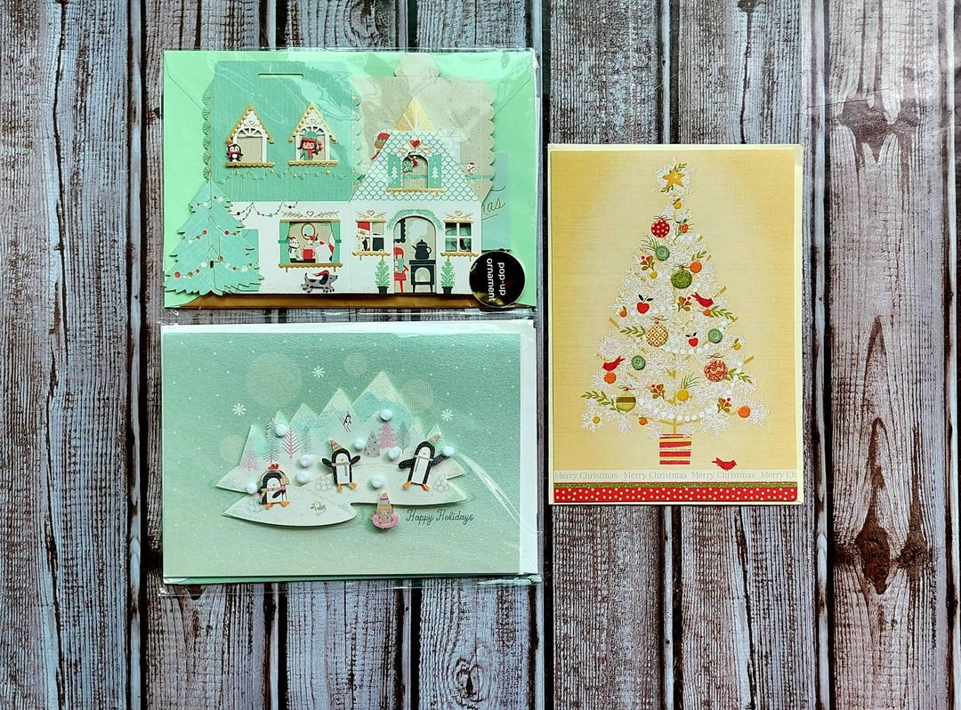 Hallmark Signature, Hallmark Crown, Christmas, Greeting Cards, Matching