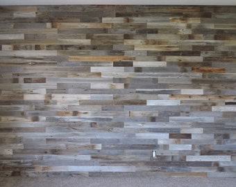 Reclaimed Wood Wall Paneling Barn Wood 1 Sqft Etsy