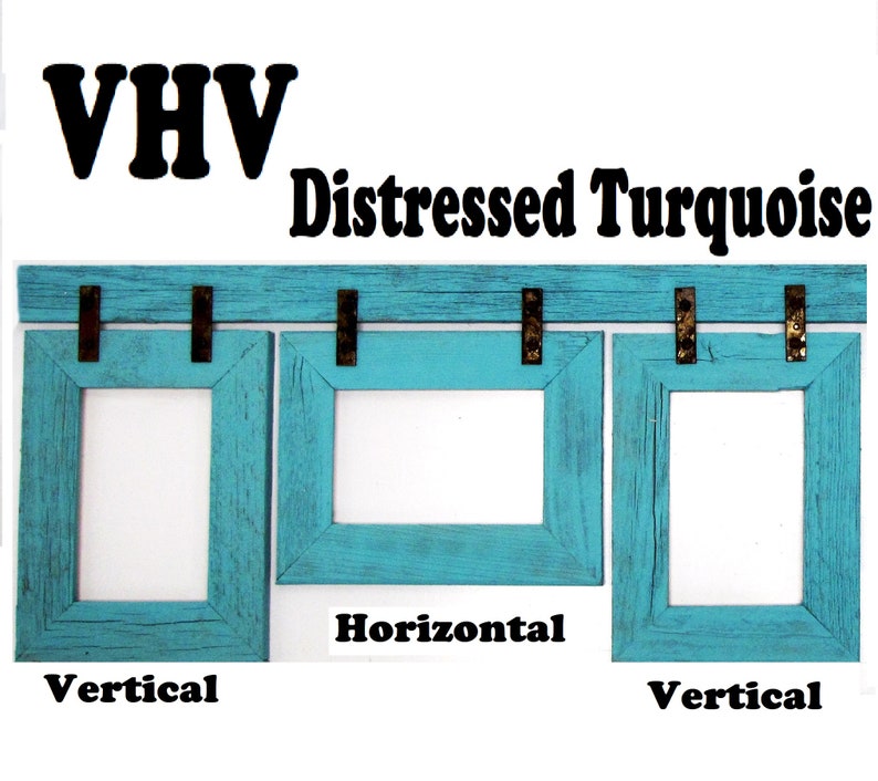 5 X 7 Custom Collage Frame. For 2,3,4,5,6 Openings. Your Choice of Color, Orientation, and number of frames image 7