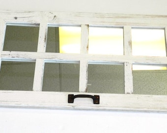 SALE 14 x 25 Barn Window Mirror (8 pane)
