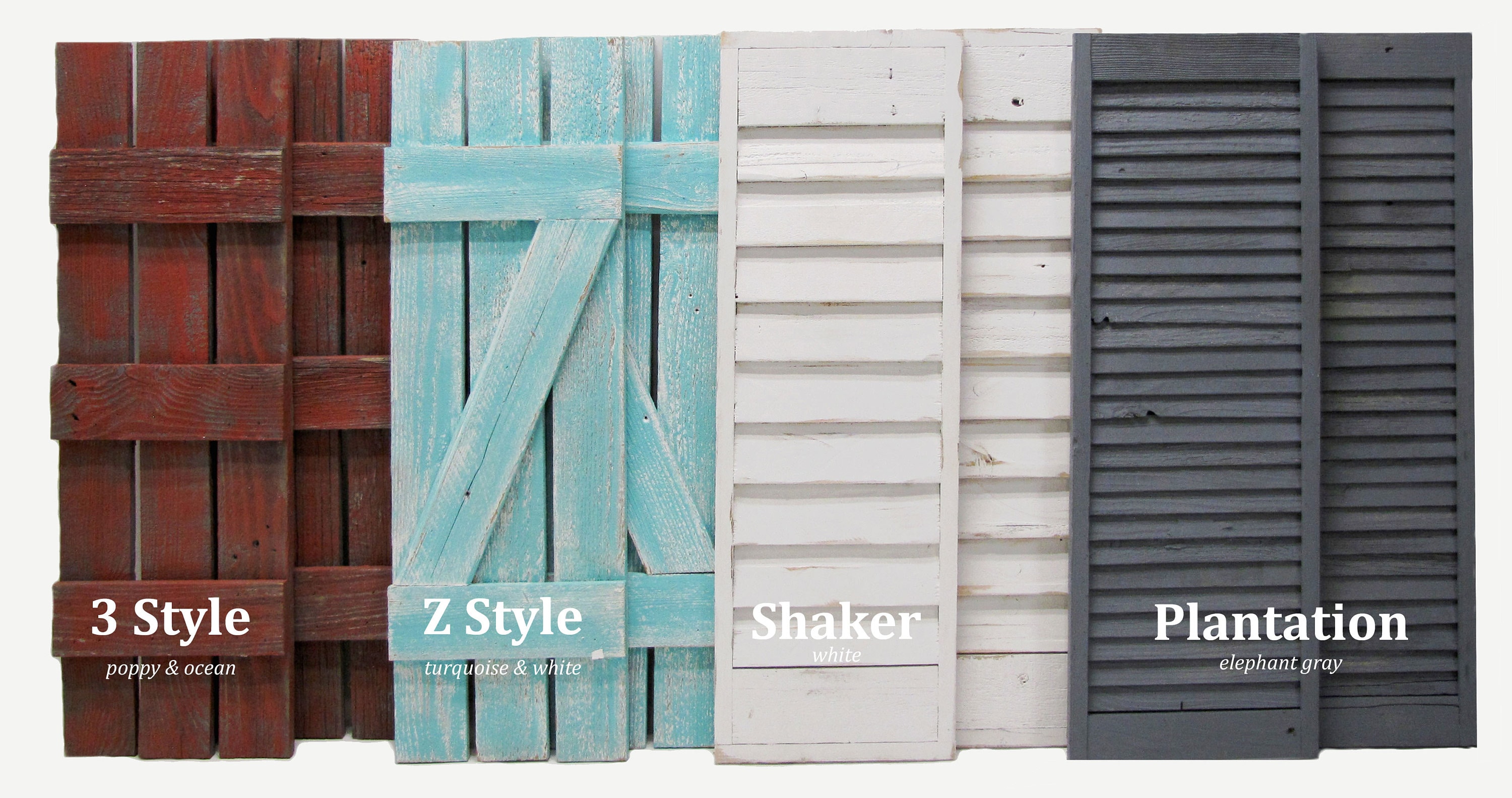 Rustic Barnwood Window Shutters (2) 11" wide X 33" tall for 23.5"X33" Window Pane Mirror (mirror sold separately) Old Wood Wall Decor.