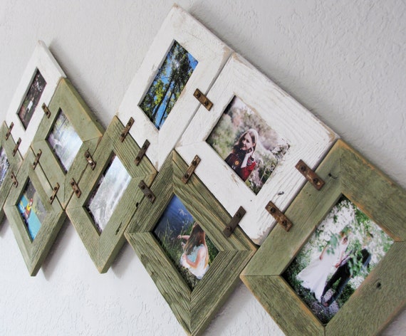 Gallery Perfect 8 x 8 Distressed Gallery Wall Frame 9 Count