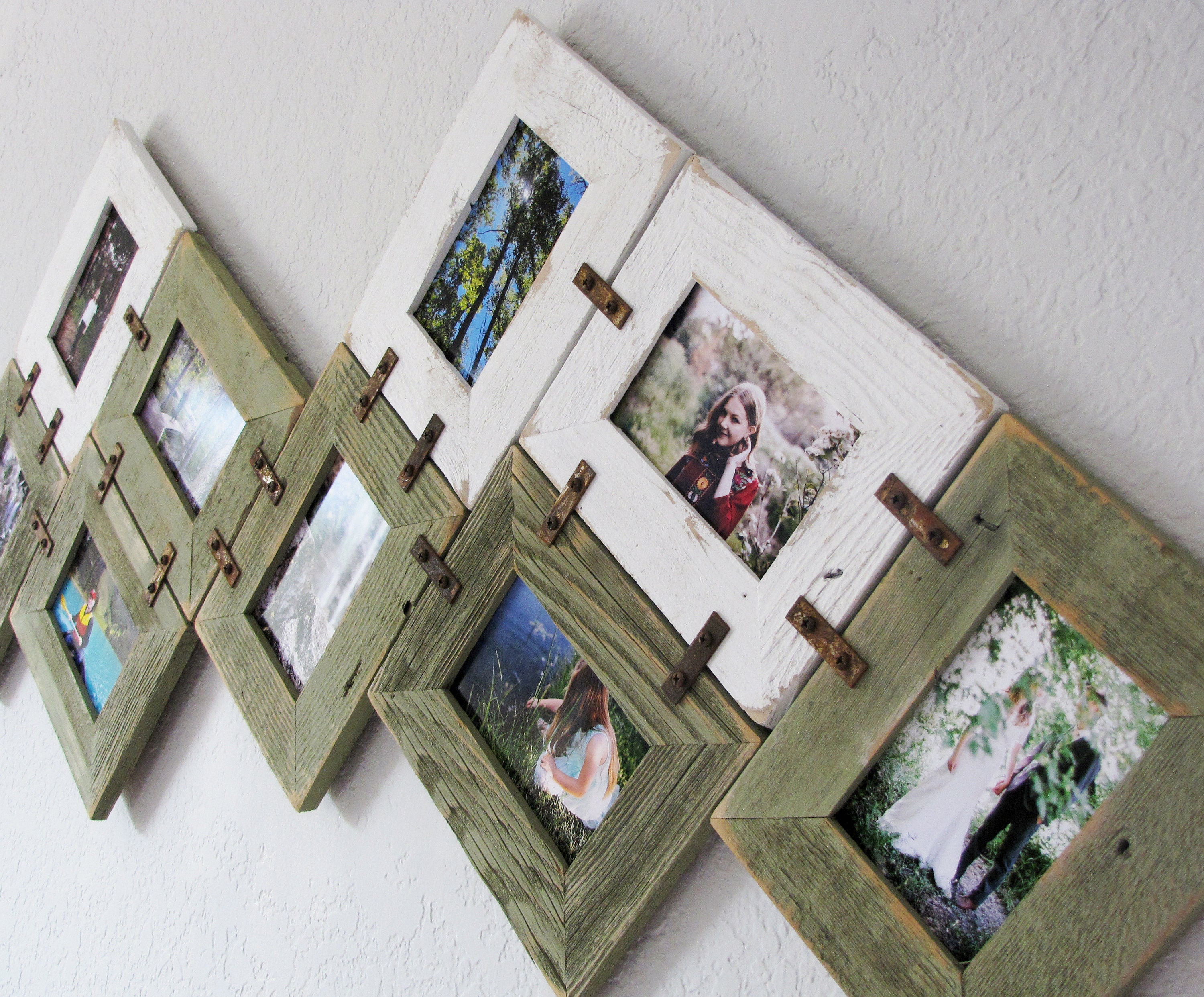 rustic wall decor picture frames collage  5x7 frame  collage picture frames 