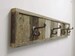 37.5' Rustic Beach Cottage Barnwood Wall Mounted Towel Hook Rack. Decorative 4 hooks Wooden Multi Bath Towel hanger, Bathroom Decor sets. 