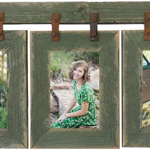 5 X 7 Custom Collage Frame. For 2,3,4,5,6 Openings. Your Choice of Color, Orientation, and number of frames image 8