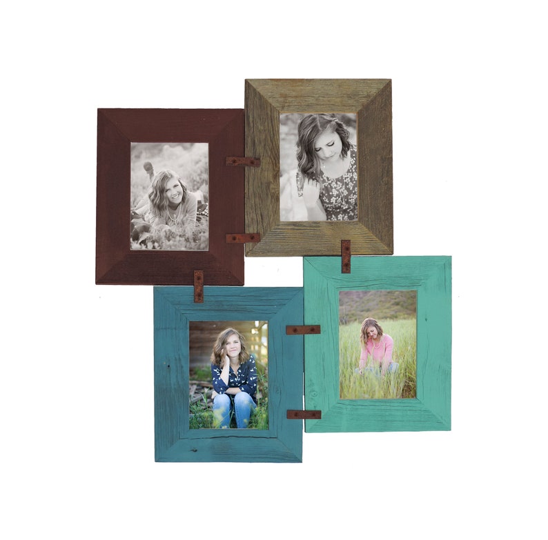 Diy 4x6 Multi Picture Frame Collage Kit For Multiple Pictures Family Grandkids Friends Wedding Photo Frames Set Farmhouse Gallery Decor