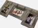 5 X 7 Custom Collage Frame.  For 2,3,4,5,6 Openings.  Your Choice of Color, Orientation, and number of frames 