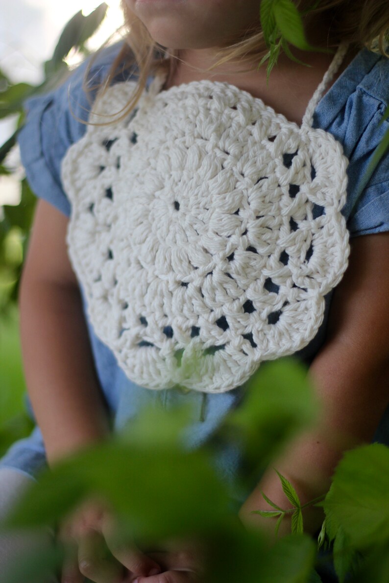 Cotton Baby Bib Pattern. Crochet Pattern Knit Pattern DIY Etsy Canada
