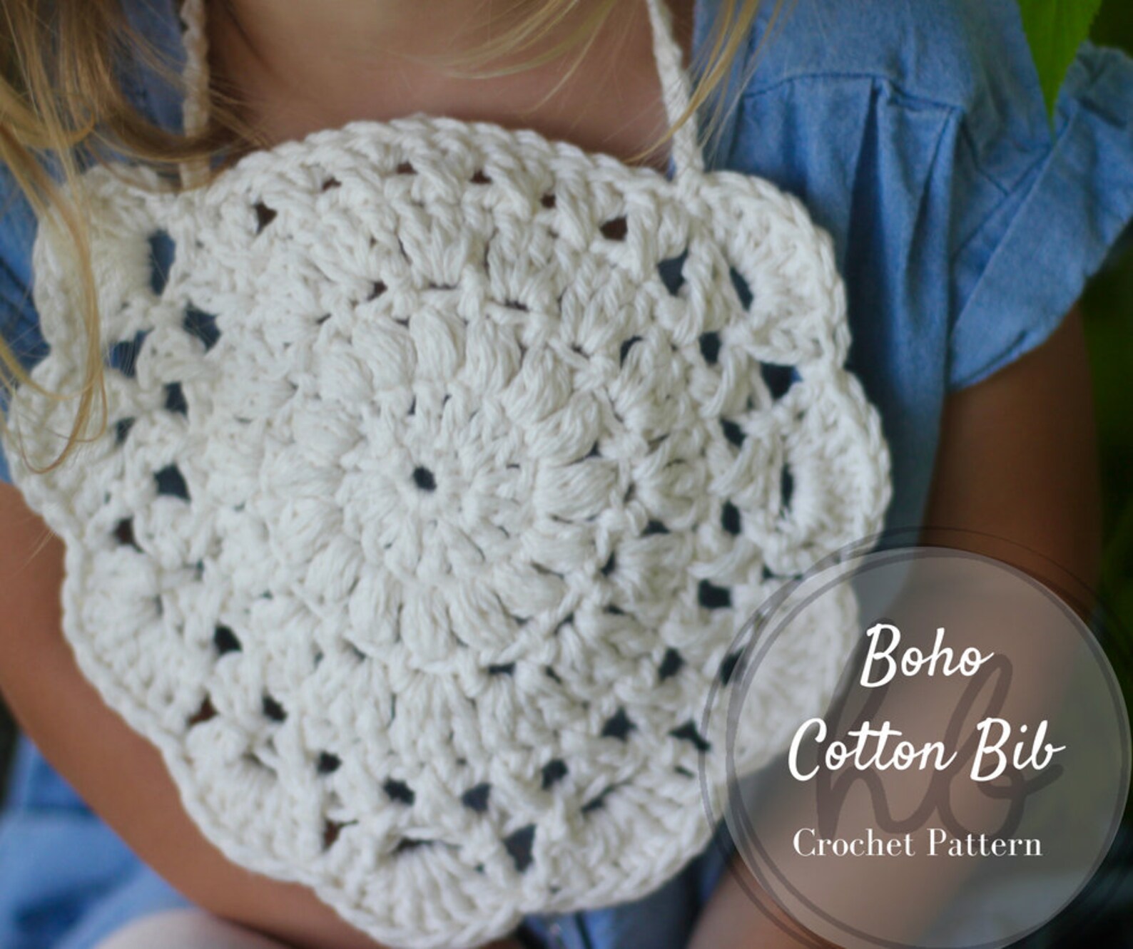 Cotton Baby Bib Pattern. Crochet Pattern Knit Pattern DIY Etsy Canada