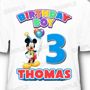Personnalise Joyeux Anniversaire Mickey Mouse Anniversaire Etsy Personnalise Joyeux Anniversaire Mickey Mouse Anniversaire Etsy