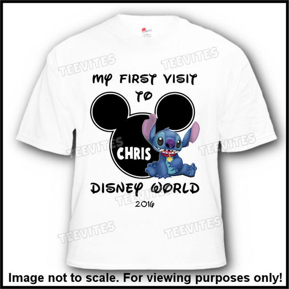 Buy Personalized Lilo And Stitch My First Visit To Disney World Online In India Etsy