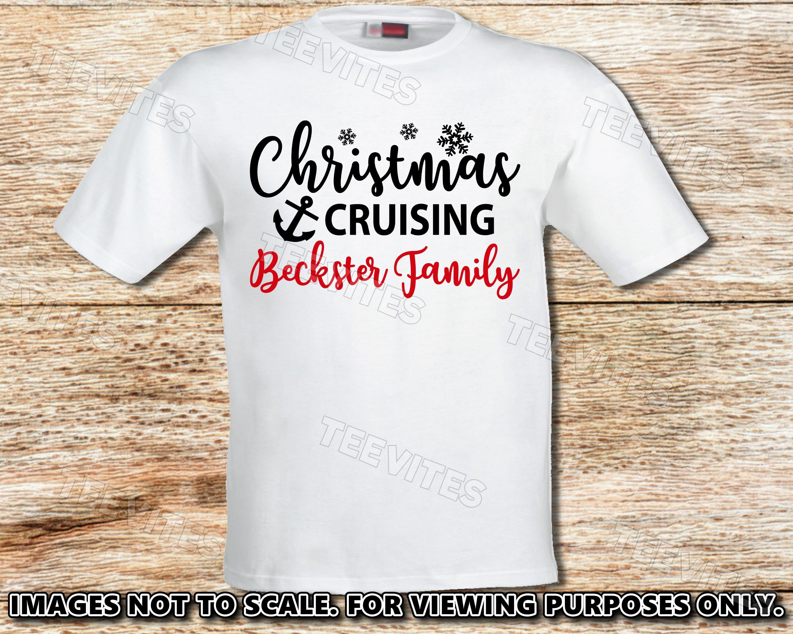 Personalized Family Christmas Cruise T 