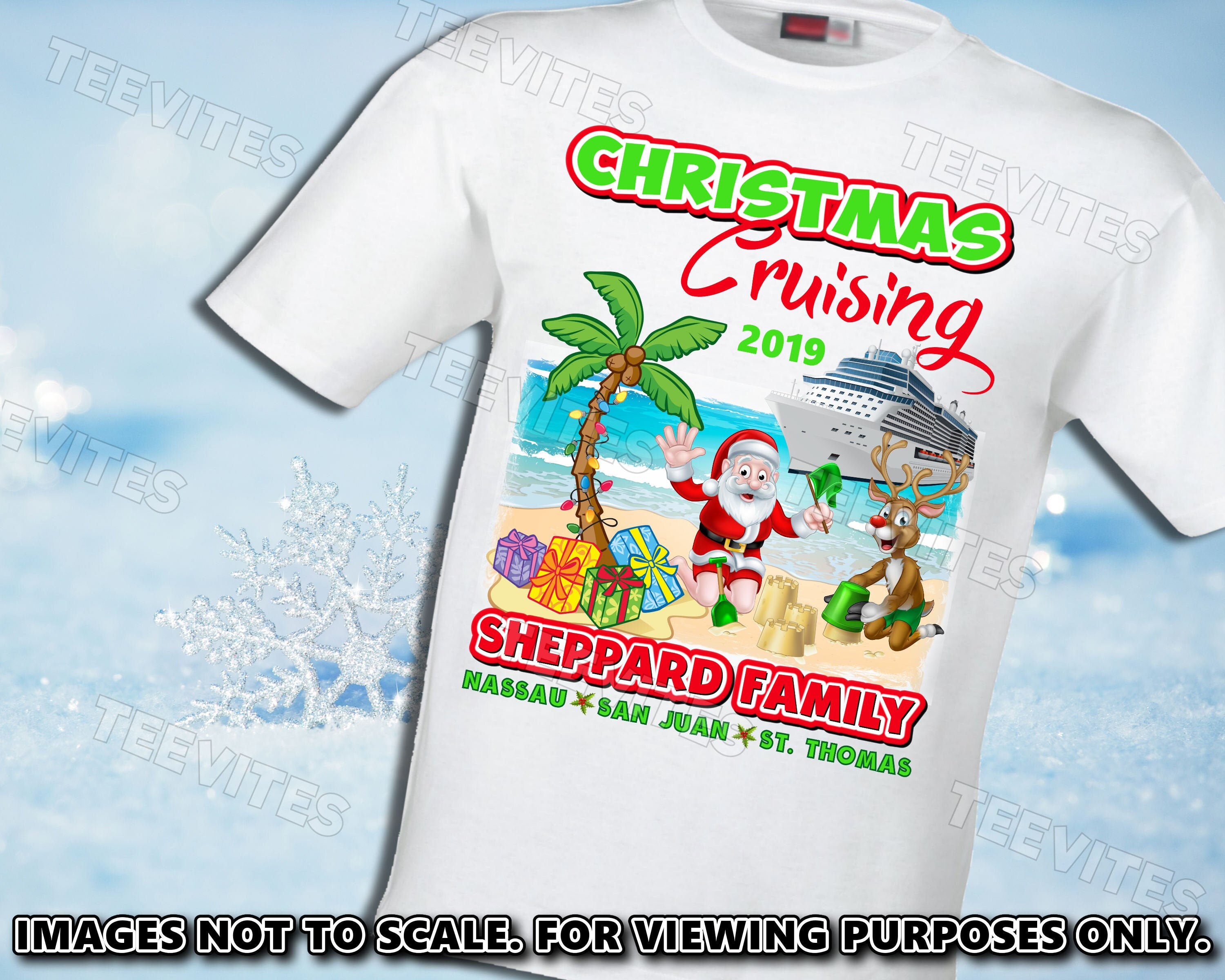 Family Christmas Cruise Vacation Shirts 