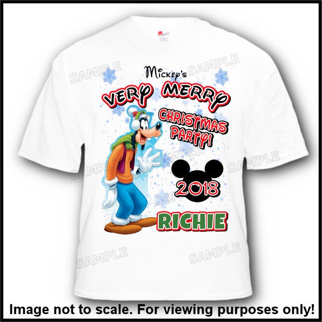 Goofy Christmas Disney Vacation Shirt 