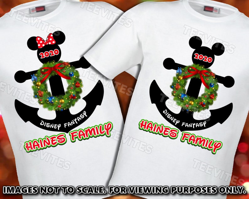 disney christmas cruise shirts