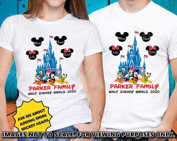 disney world family vacation shirts