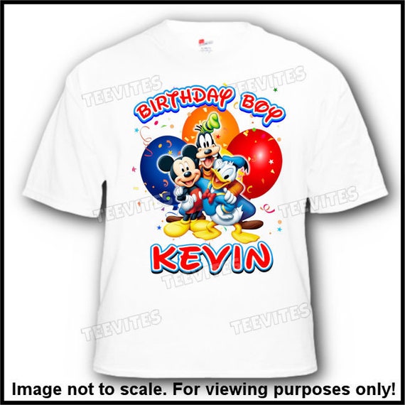 camisetas personalizadas de mickey mouse