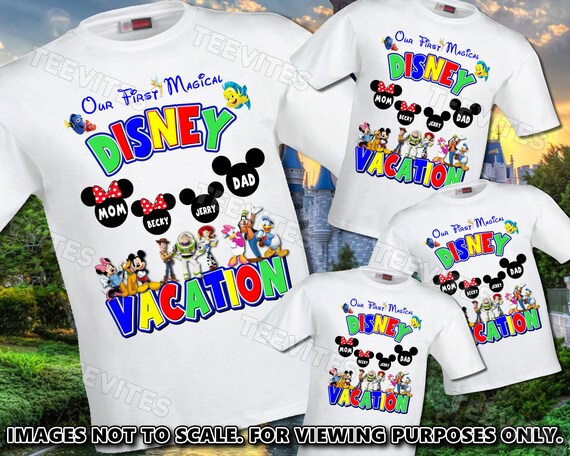 disney world family birthday shirts
