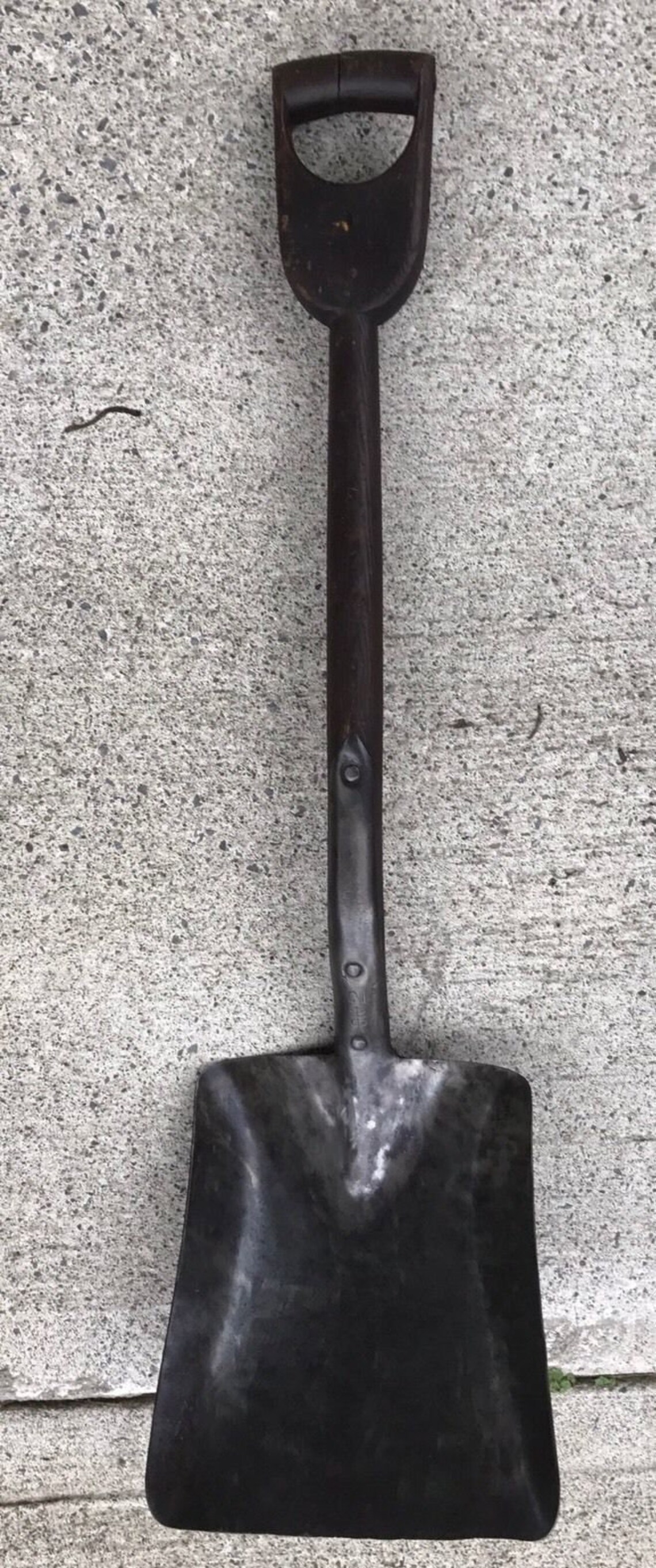 Antique Primitive Steel Solid Shovel Farm Grain Coal Country Etsy