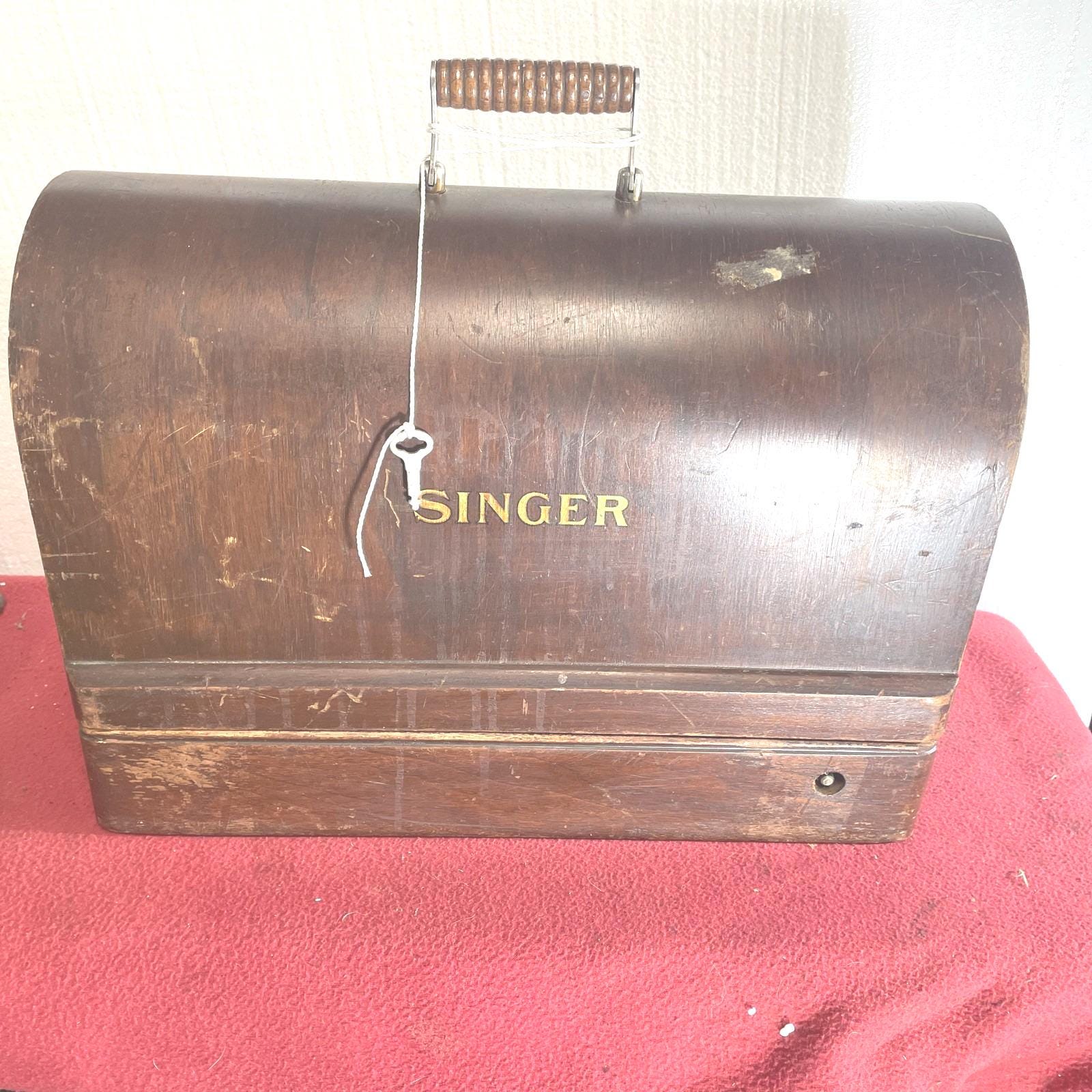 Vintage Singer Sewing Machine Case - Etsy