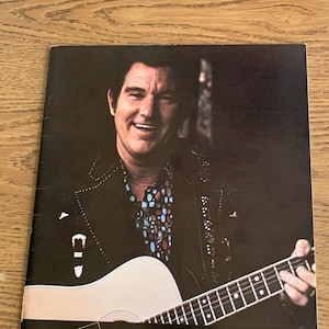 Vtg 1970's Freddie Hart & The Heartbeats Souvenir Program Collectible