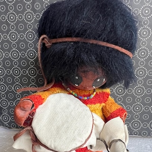 Pima Indian Doll - Etsy