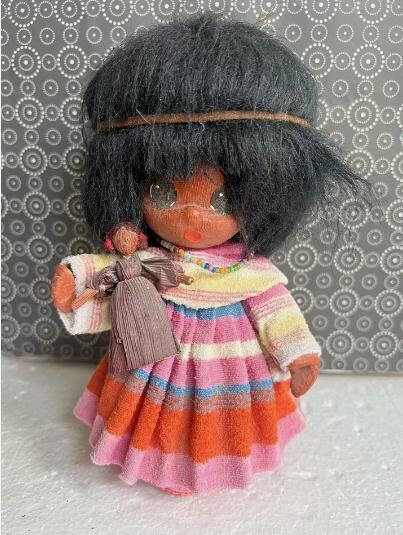 Pima Indian Doll - Etsy