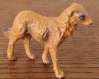 ヴィンテージ ハードプラスチック セルロイド 犬用おもちゃ フィギュア 日本製 コレクターアイテム 希少品！ 2" x 3"