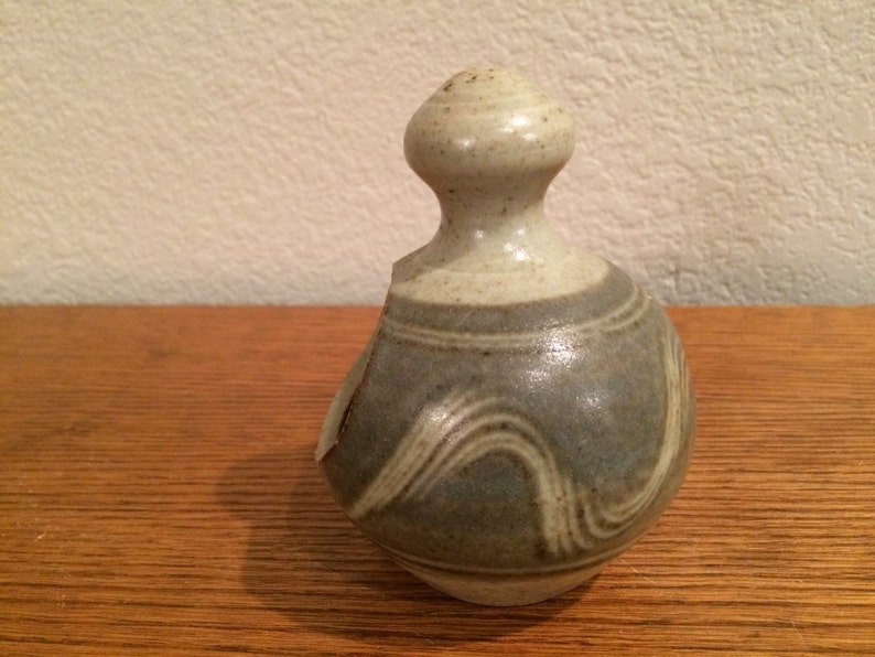 Vintage Miniature Pottery Tart Burner image 2