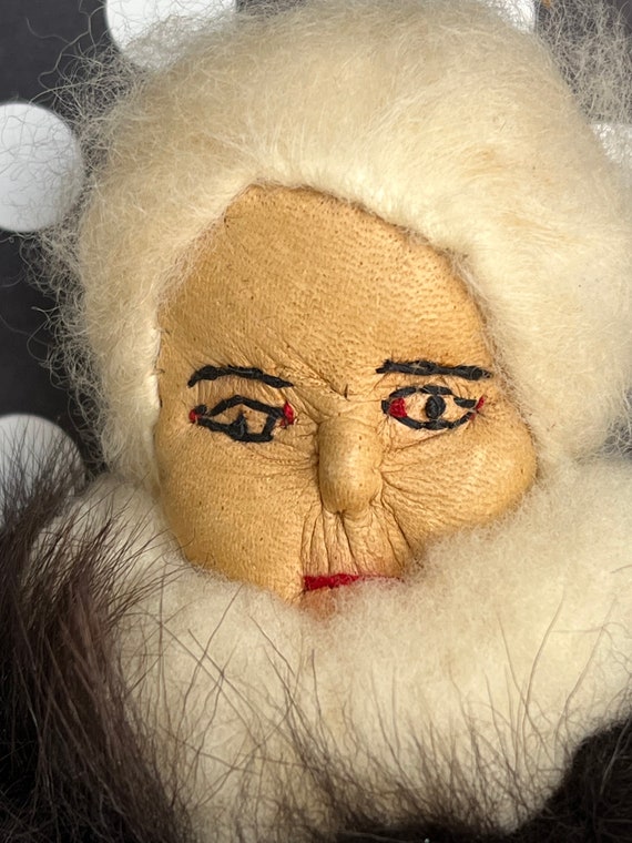 希少なヴィンテージ 11インチ エスキモー イヌイット 手作り 本物の