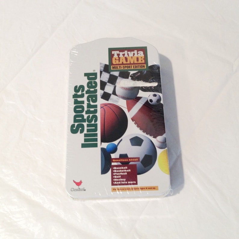 Vintage Sports Illustrated Trivia Game 2003 New Sealed Sports Etsy