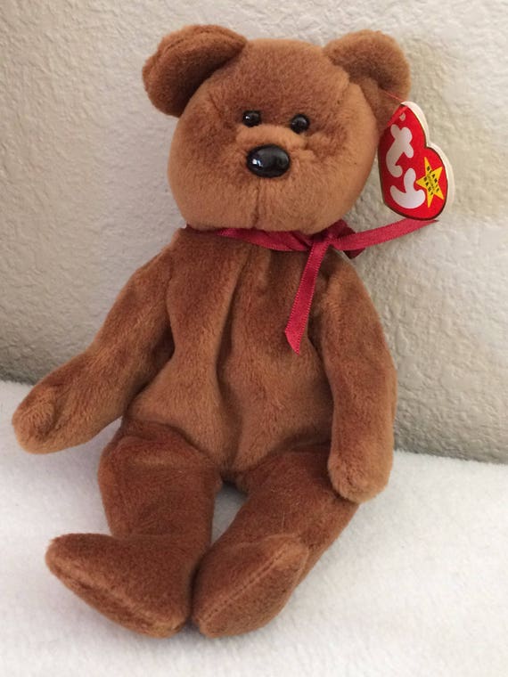 teddy style 4050 beanie baby value