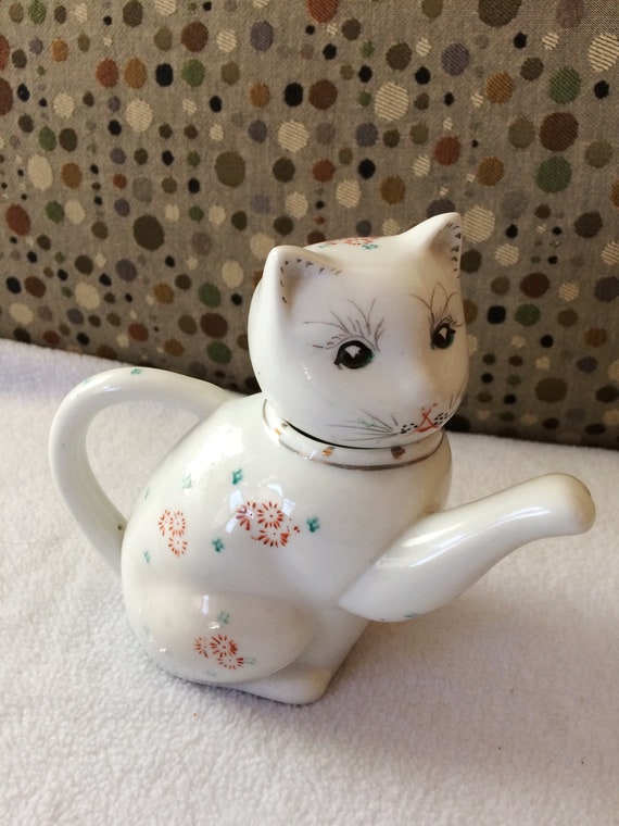Vintage Miniature Theiere En Porcelaine Chinoise Chat Etsy Vintage Miniature Theiere En Porcelaine Chinoise Chat Etsy
