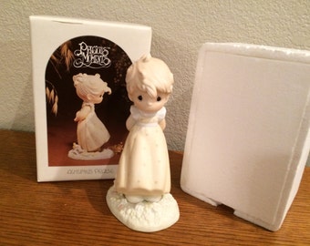 Figurka Precious Moments „Autumn's Praise” nr 12084, w stanie idealnym w pudełku 1984