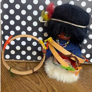Pima Indian Doll - Etsy