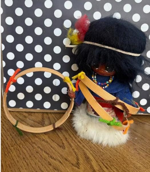 Pima Indian Doll - Etsy