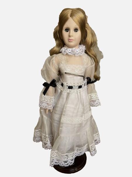 Curiouser ang Curiouser 青と白のドレス EFANBEE Curiouser ang Curiouser 青と白のドレス EFANBEE